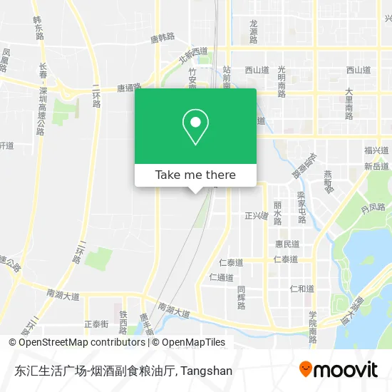 东汇生活广场-烟酒副食粮油厅 map