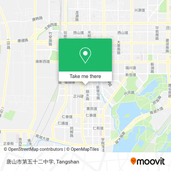 唐山市第五十二中学 map