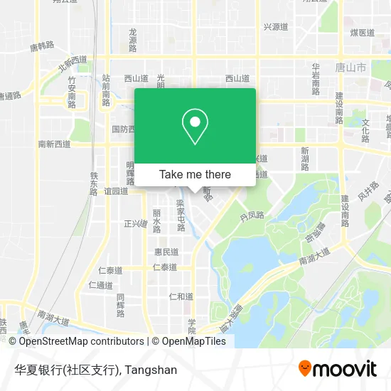 华夏银行(社区支行) map