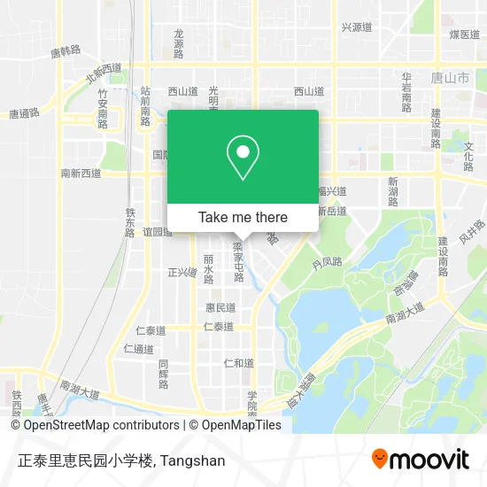 正泰里恵民园小学楼 map