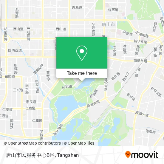 唐山市民服务中心B区 map