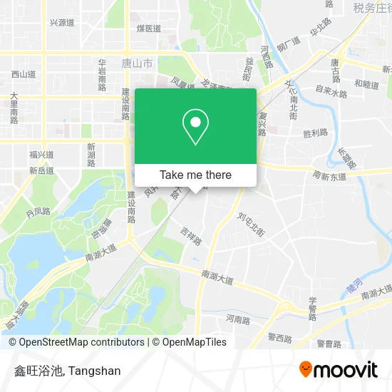 鑫旺浴池 map