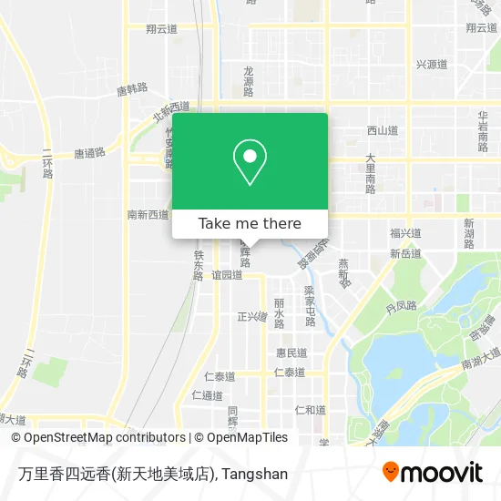 万里香四远香(新天地美域店) map