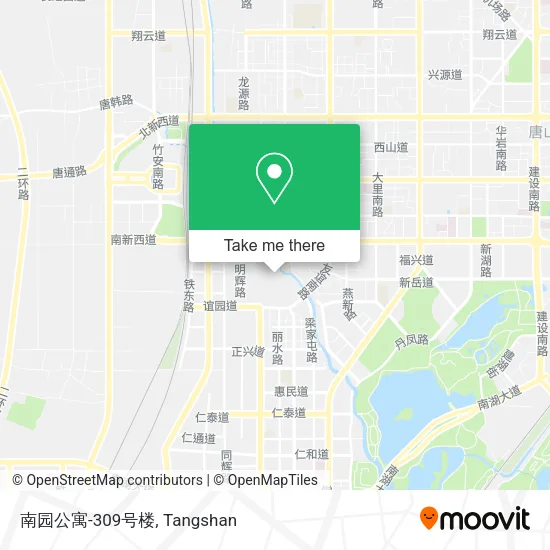 南园公寓-309号楼 map