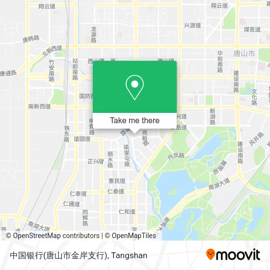 中国银行(唐山市金岸支行) map