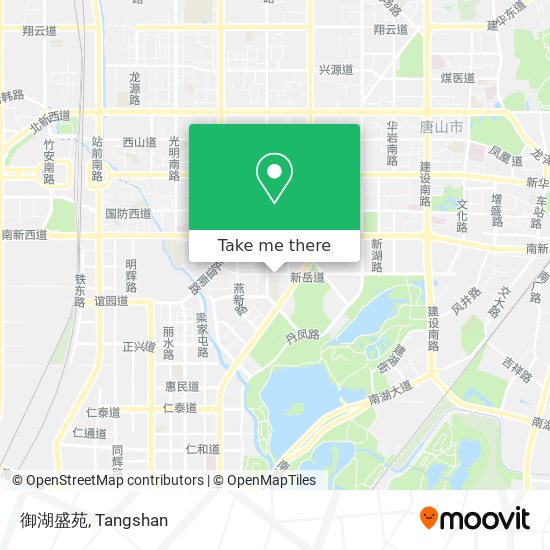 御湖盛苑 map