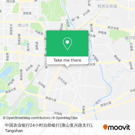 中国农业银行24小时自助银行(唐山复兴路支行) map