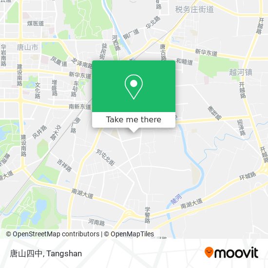 唐山四中 map