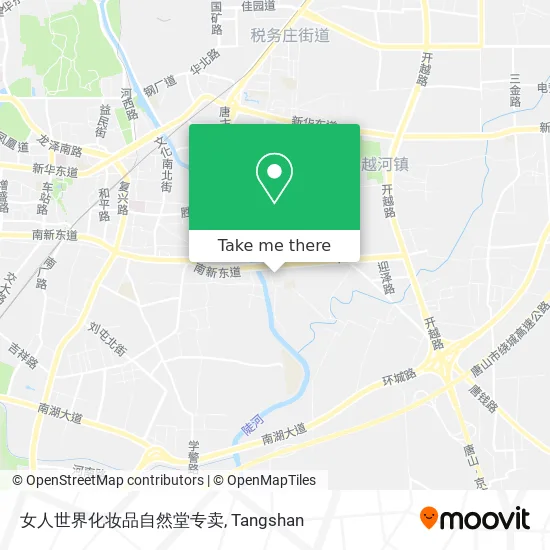 女人世界化妆品自然堂专卖 map