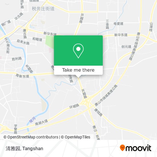 清雅园 map