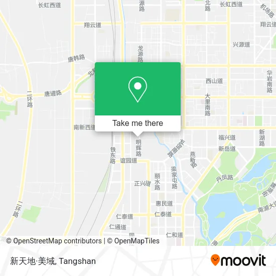 新天地·美域 map