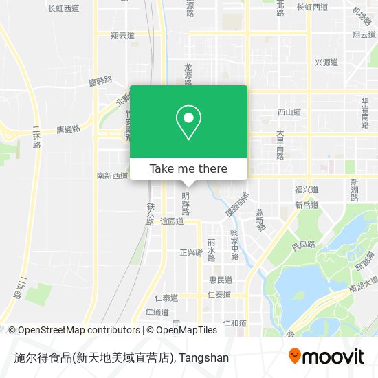 施尔得食品(新天地美域直营店) map