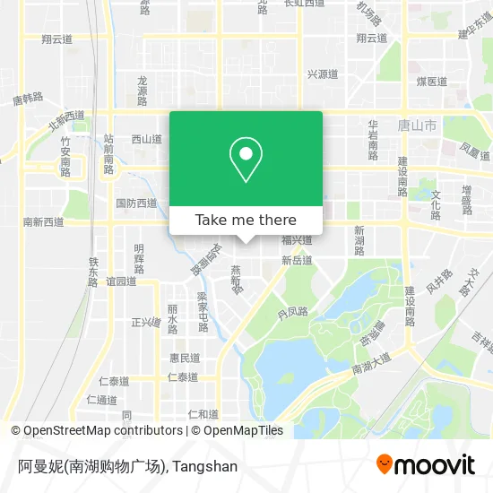 阿曼妮(南湖购物广场) map