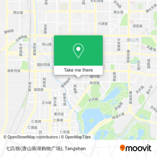 七匹狼(唐山南湖购物广场) map