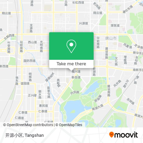 开源小区 map