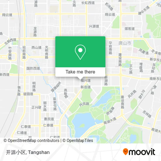 开源小区 map