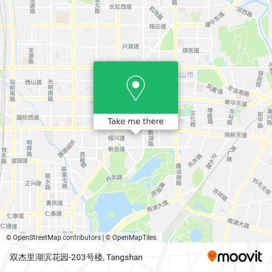 双杰里湖滨花园-203号楼 map