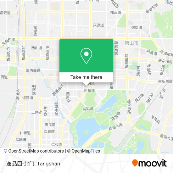 逸品园-北门 map