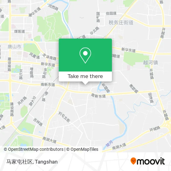 马家屯社区 map