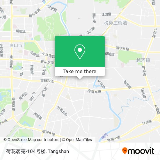 荷花茗苑-104号楼 map
