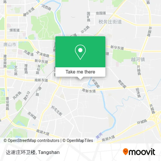 达谢庄环卫楼 map