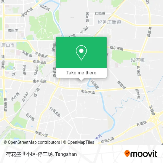 荷花盛世小区-停车场 map