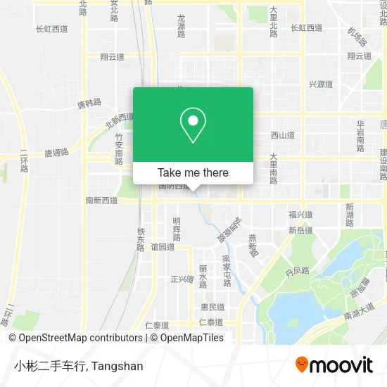 小彬二手车行 map