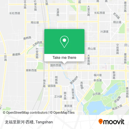 龙福里新河-西楼 map