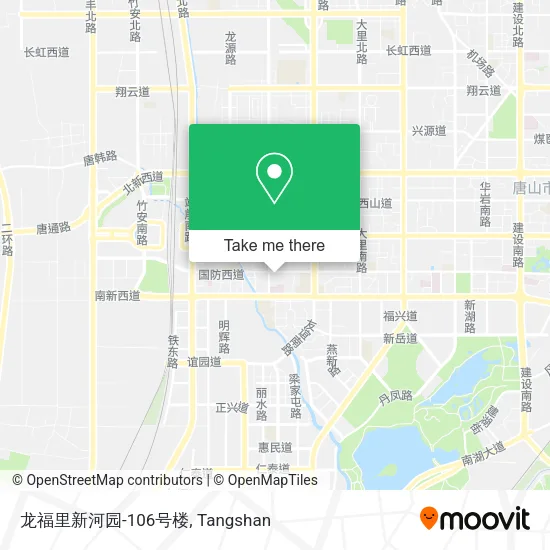 龙福里新河园-106号楼 map