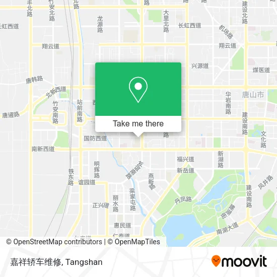 嘉祥轿车维修 map