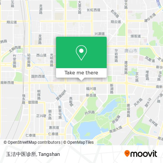 玉洁中医诊所 map