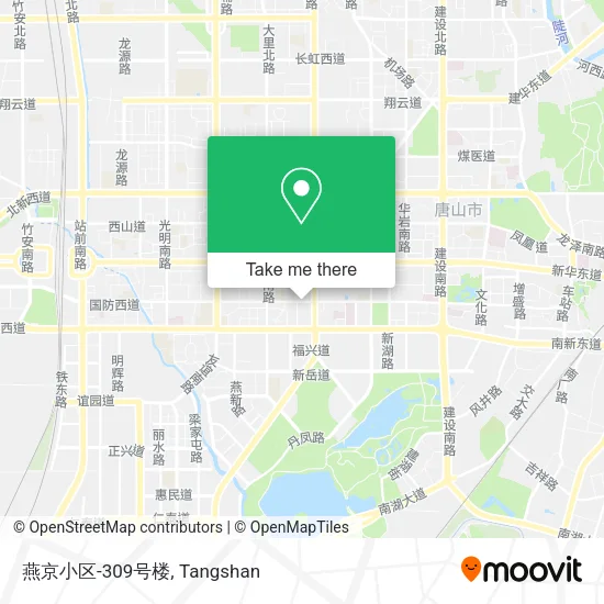 燕京小区-309号楼 map