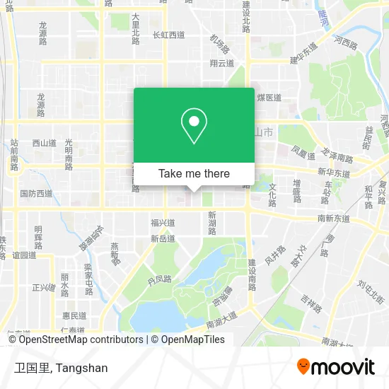 卫国里 map