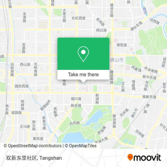 双新东里社区 map