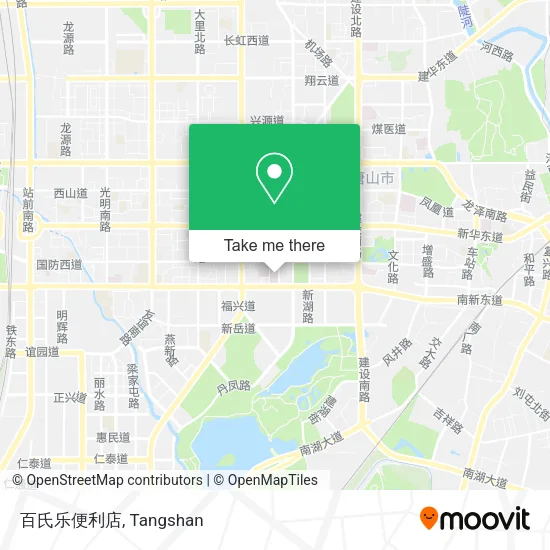 百氏乐便利店 map