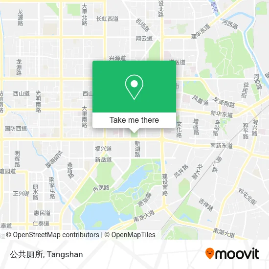 公共厕所 map