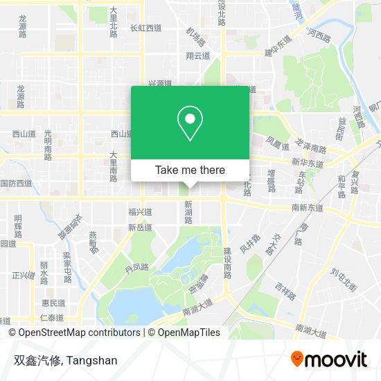 双鑫汽修 map