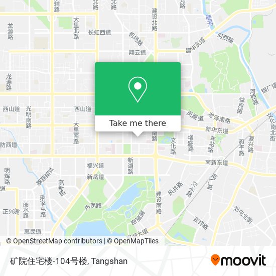 矿院住宅楼-104号楼 map