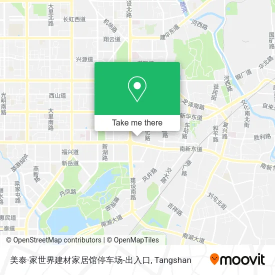 美泰·家世界建材家居馆停车场-出入口 map