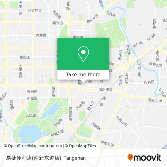 易捷便利店(南新东道店) map