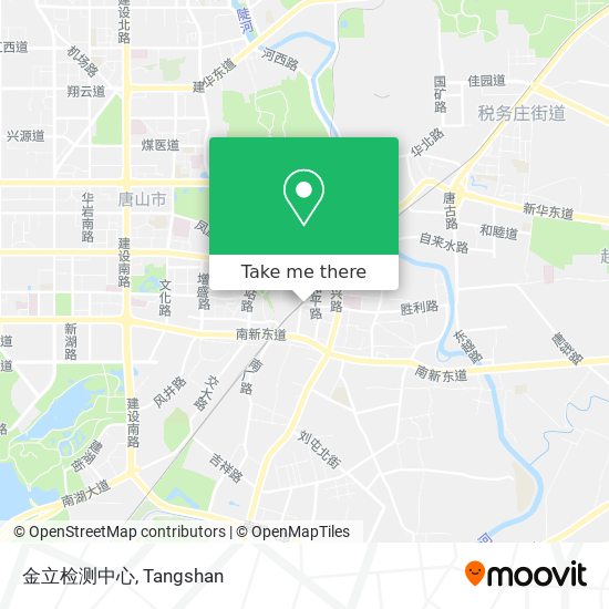 金立检测中心 map
