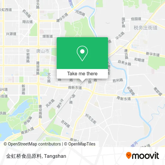 金虹桥食品原料 map