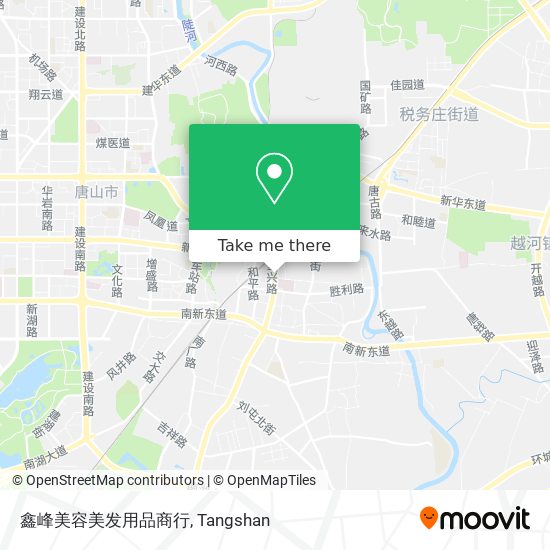 鑫峰美容美发用品商行 map