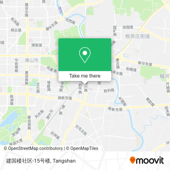 建国楼社区-15号楼 map
