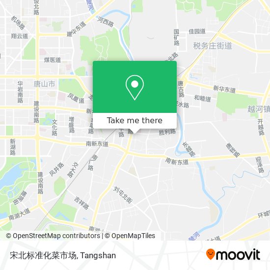 宋北标准化菜市场 map