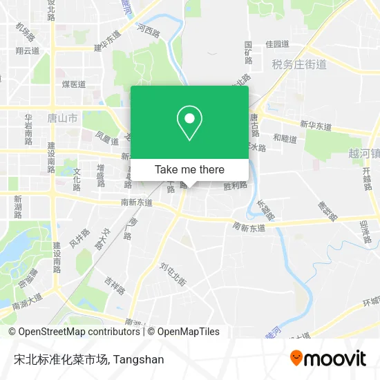 宋北标准化菜市场 map