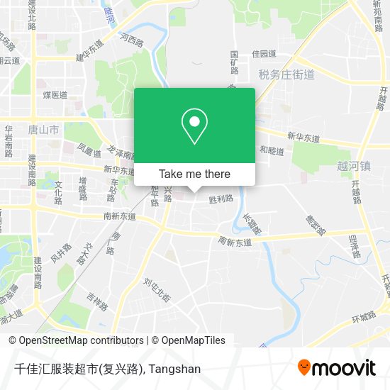 千佳汇服装超市(复兴路) map
