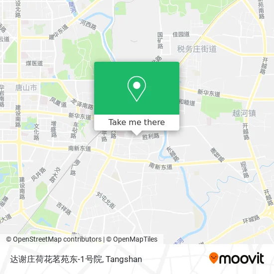 达谢庄荷花茗苑东-1号院 map