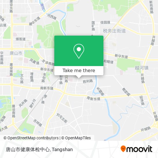 唐山市健康体检中心 map