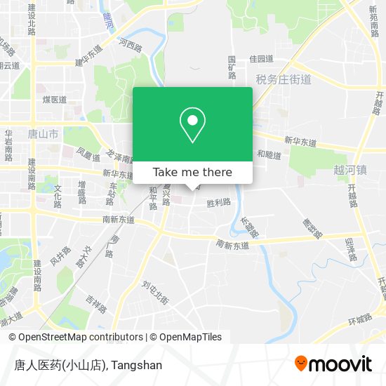 唐人医药(小山店) map